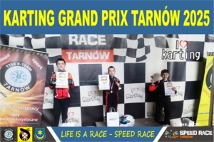 Najlepsi zawodnicy Karting Grand Prix Tarnów 2025